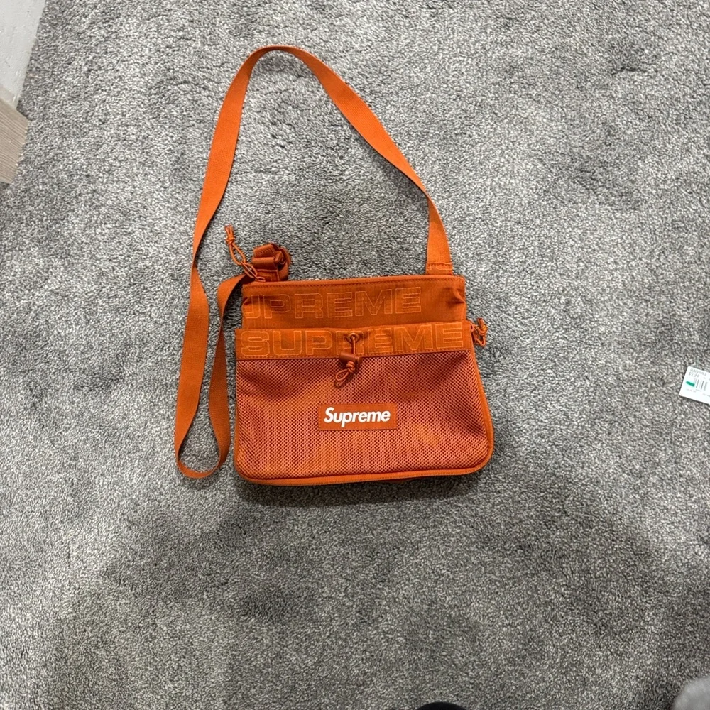 Supreme Orange Messenger Bag